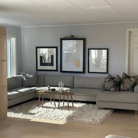 Stort Hus Med Utsikt, Hage Og Veranda